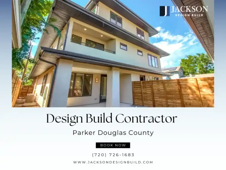 Design-build residential project by Jackson Design Build in Parker CO
