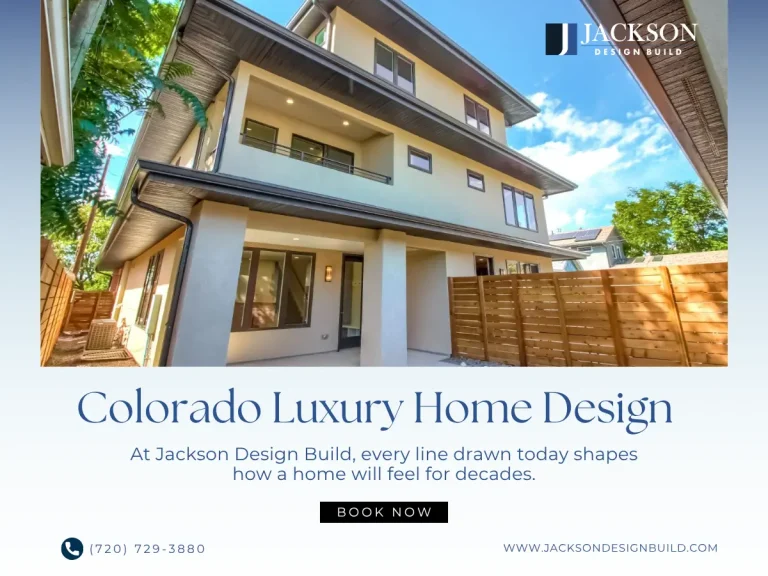Modern luxury home design by Jackson Design Build in Colorado