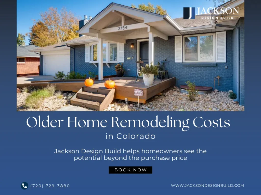 Older home remodeling project in Colorado