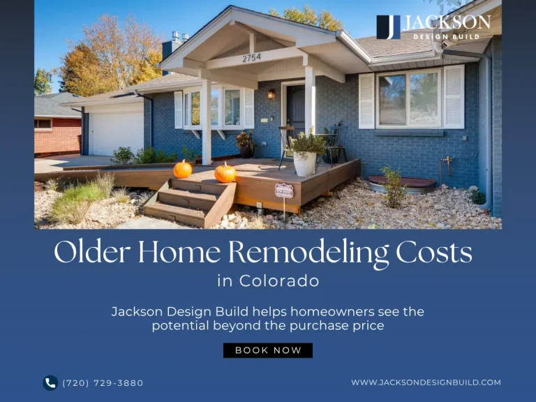 Older home remodeling project in Colorado
