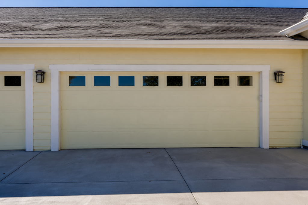 Garage exterior with potential for an ADU conversion in Denver