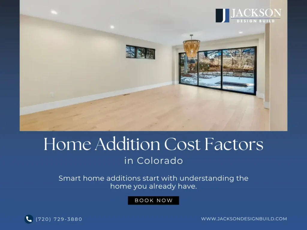 Home addition cost factors in Colorado for planning a successful home expansion