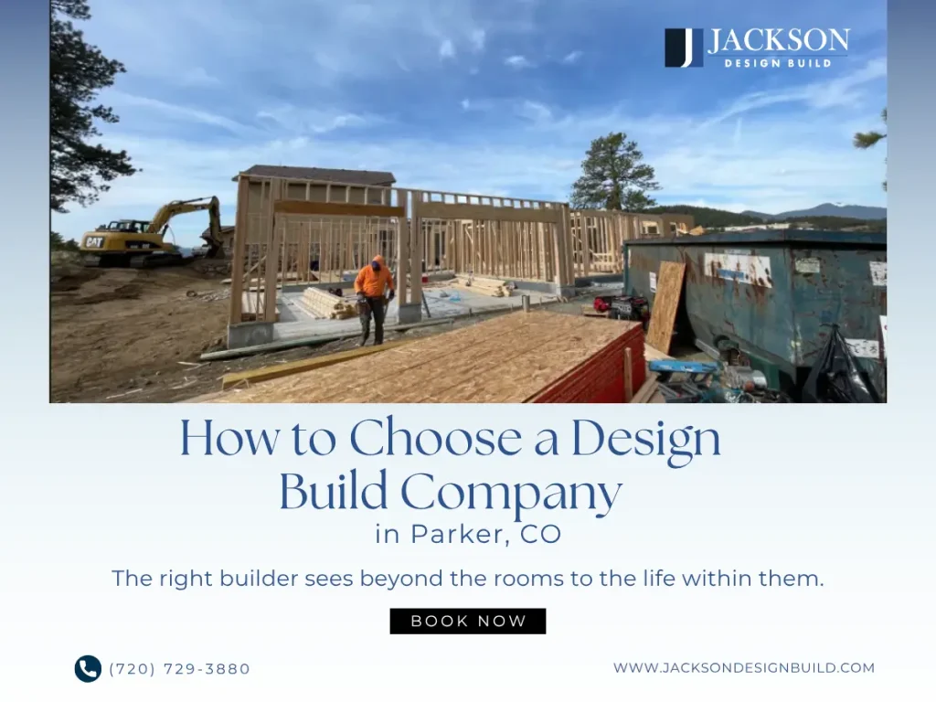 Design build home construction project in Parker, CO