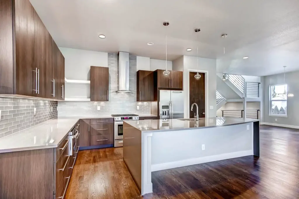 Modern kitchen remodeling in a Parker, CO home