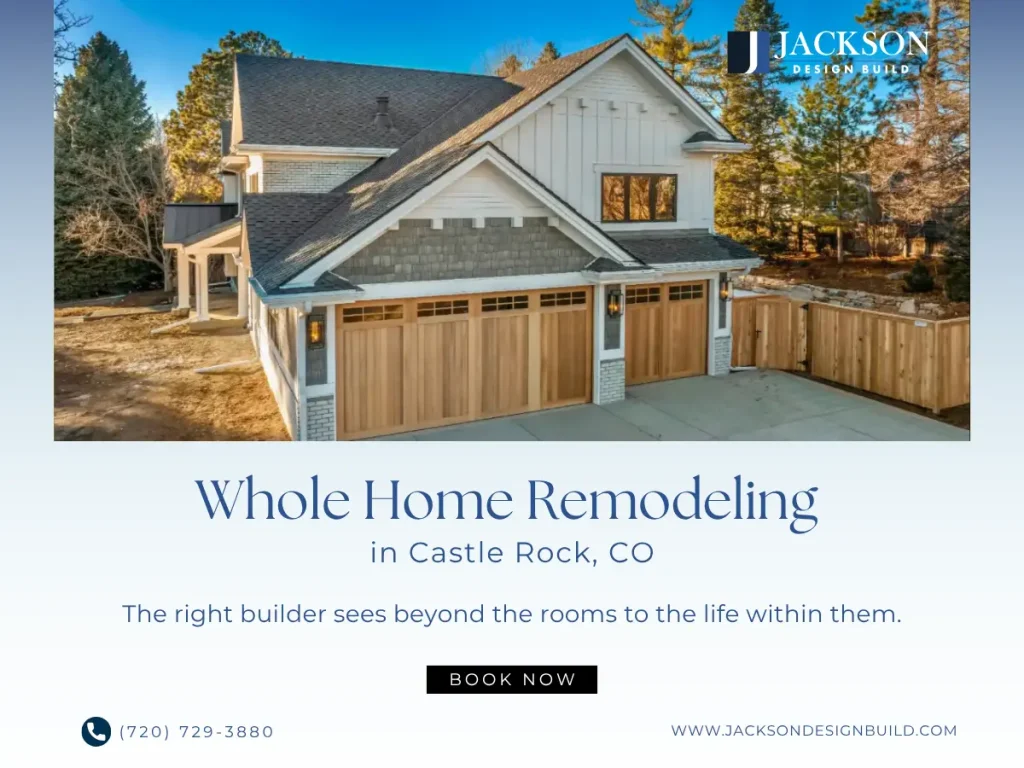 Whole-home remodeling project in Castle Rock, CO